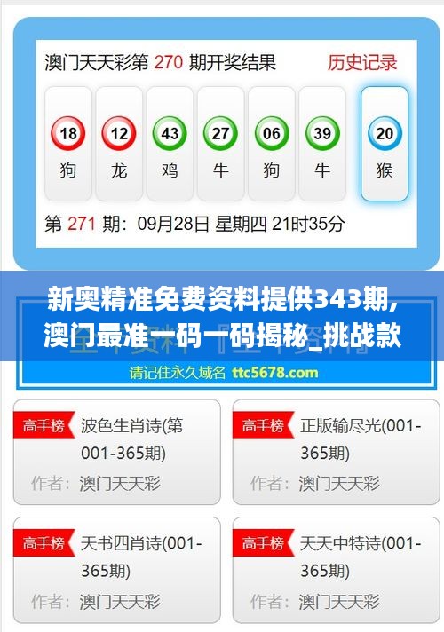 澳彩資訊