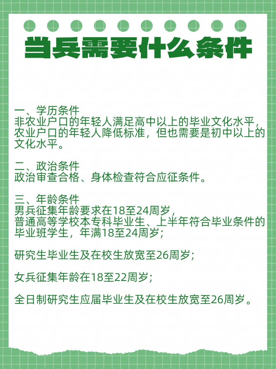 當兵的要求和條件學歷詳解，當兵要求和條件詳解，學歷篇