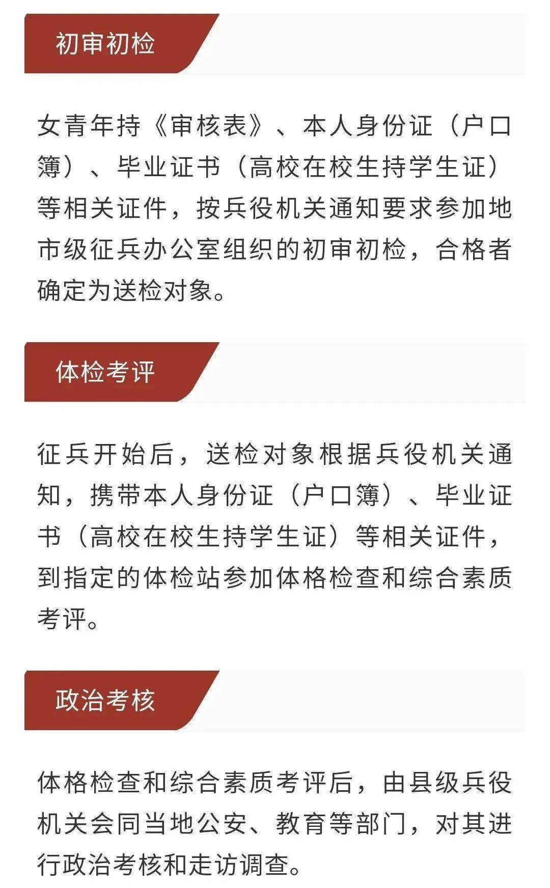 全國征兵網(wǎng)女兵體檢要求詳解，全國征兵網(wǎng)女兵體檢要求全面解析